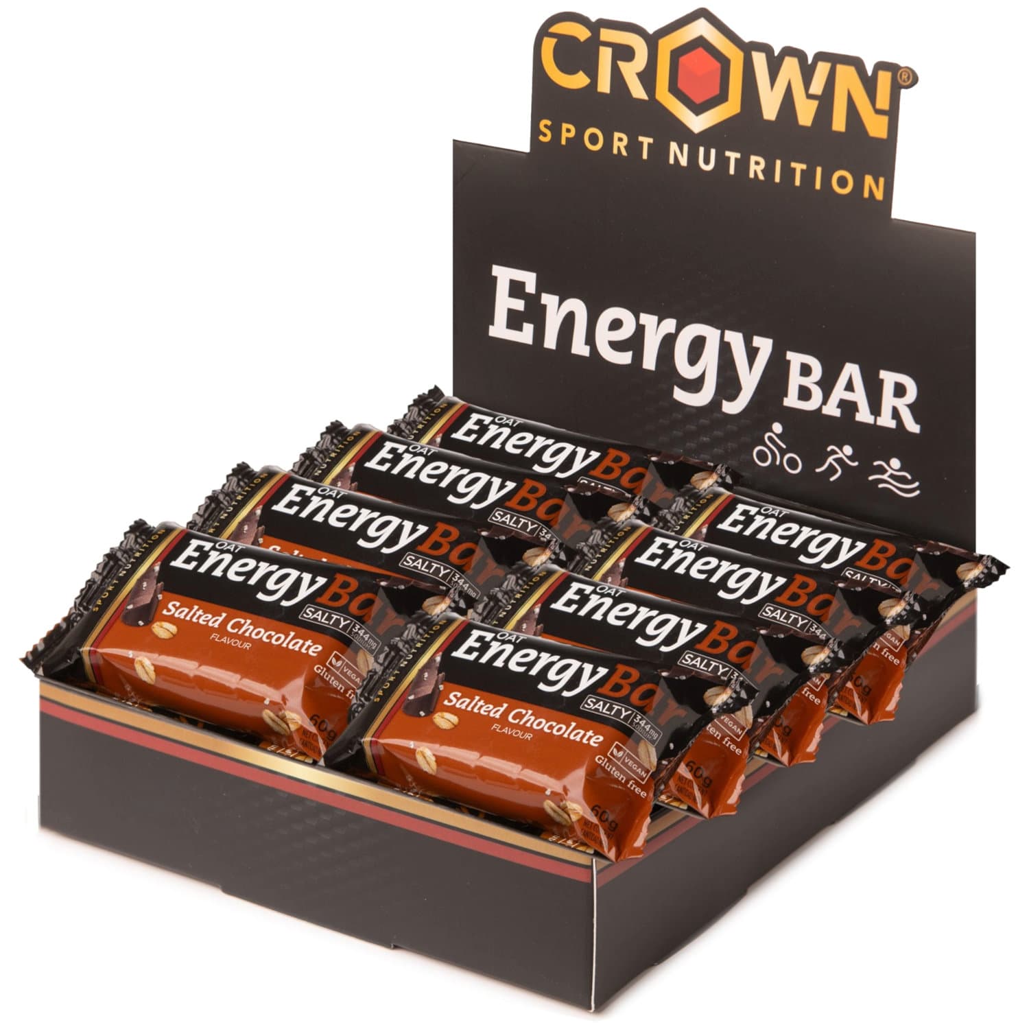 BARRITA energética de AVENA Energy Bar de CROWN