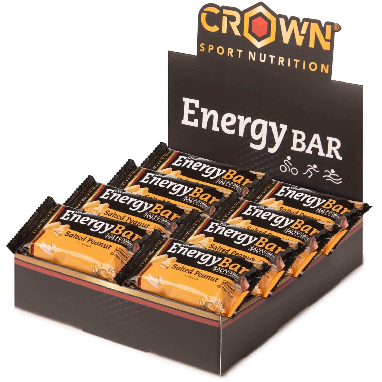 BARRITA energética de AVENA Energy Bar de CROWN