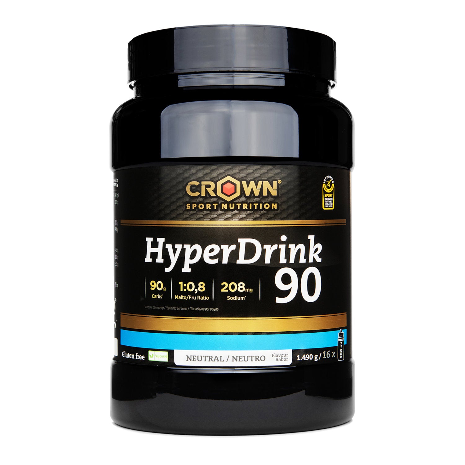 BEBIDA en POLVO HyperDrink 90 de CROWN