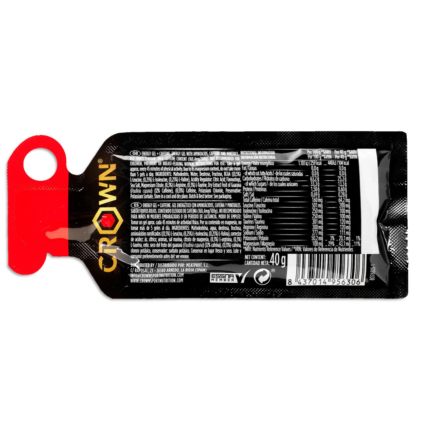 GEL Energético Energy Gel de CROWN