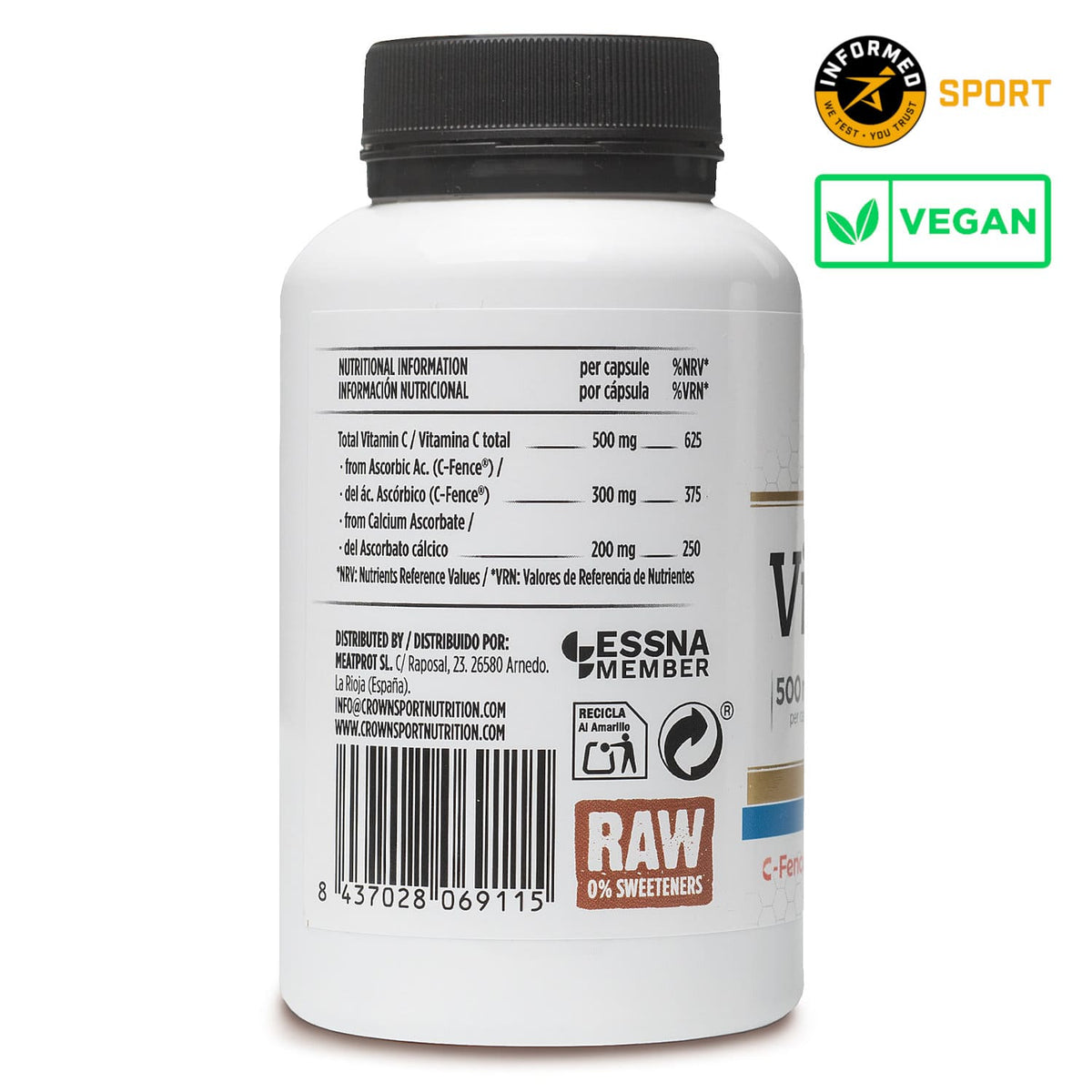VITAMINA C Sequential (90 Caps) de CROWN