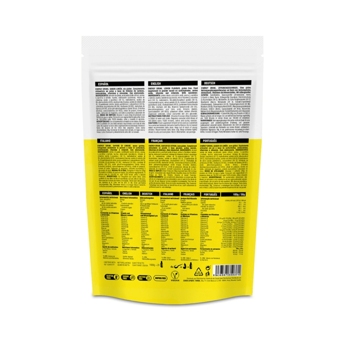 BEBIDA energética Energy Drink 1Kg de 226ers