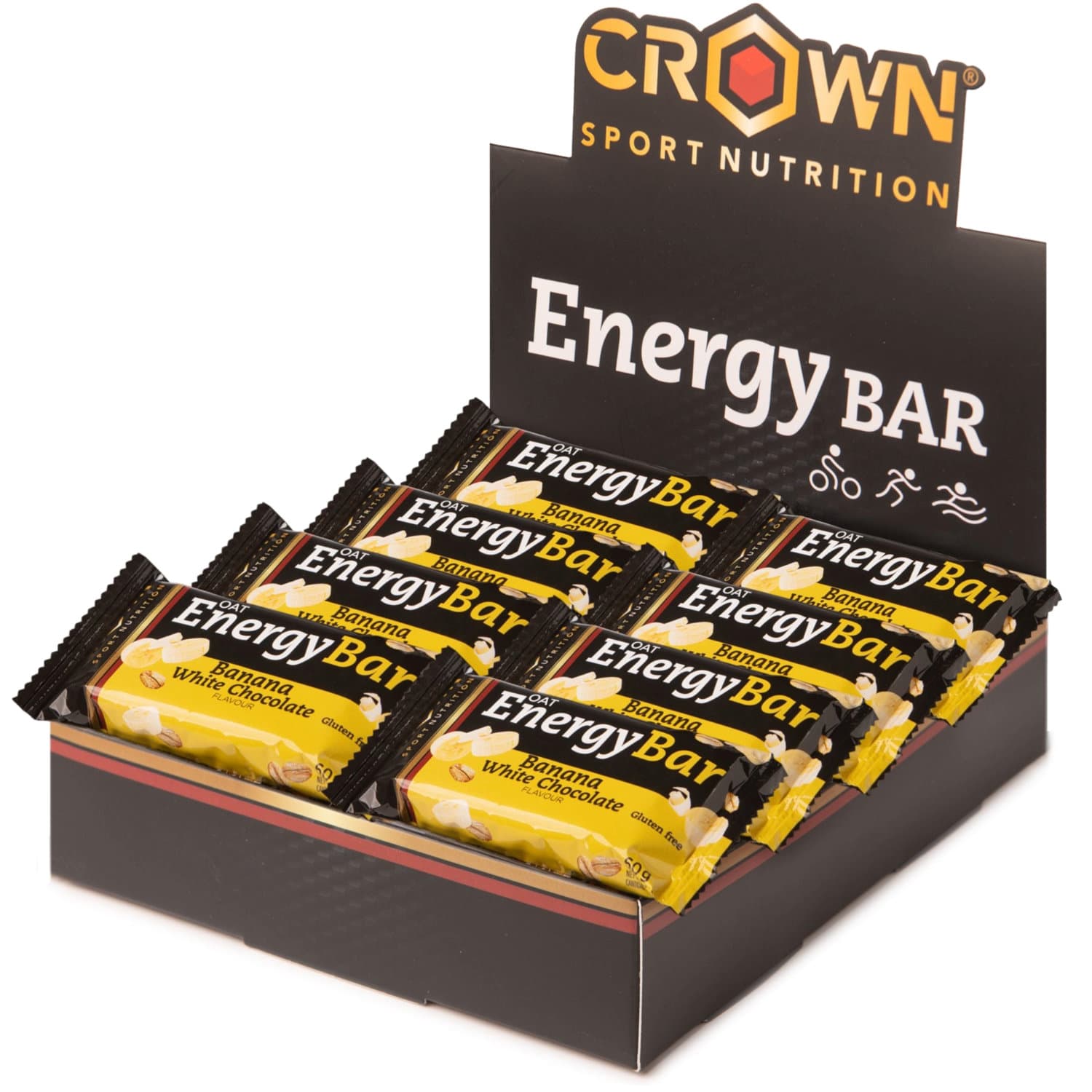 BARRITA energética de AVENA Energy Bar de CROWN