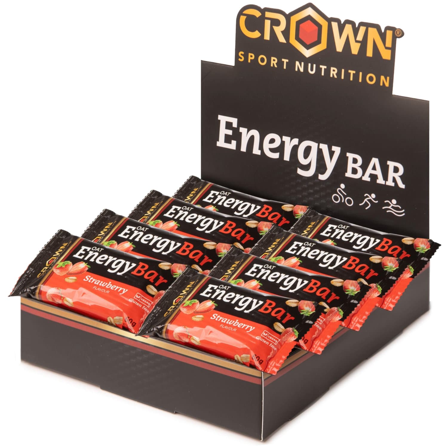BARRITA energética de AVENA Energy Bar de CROWN