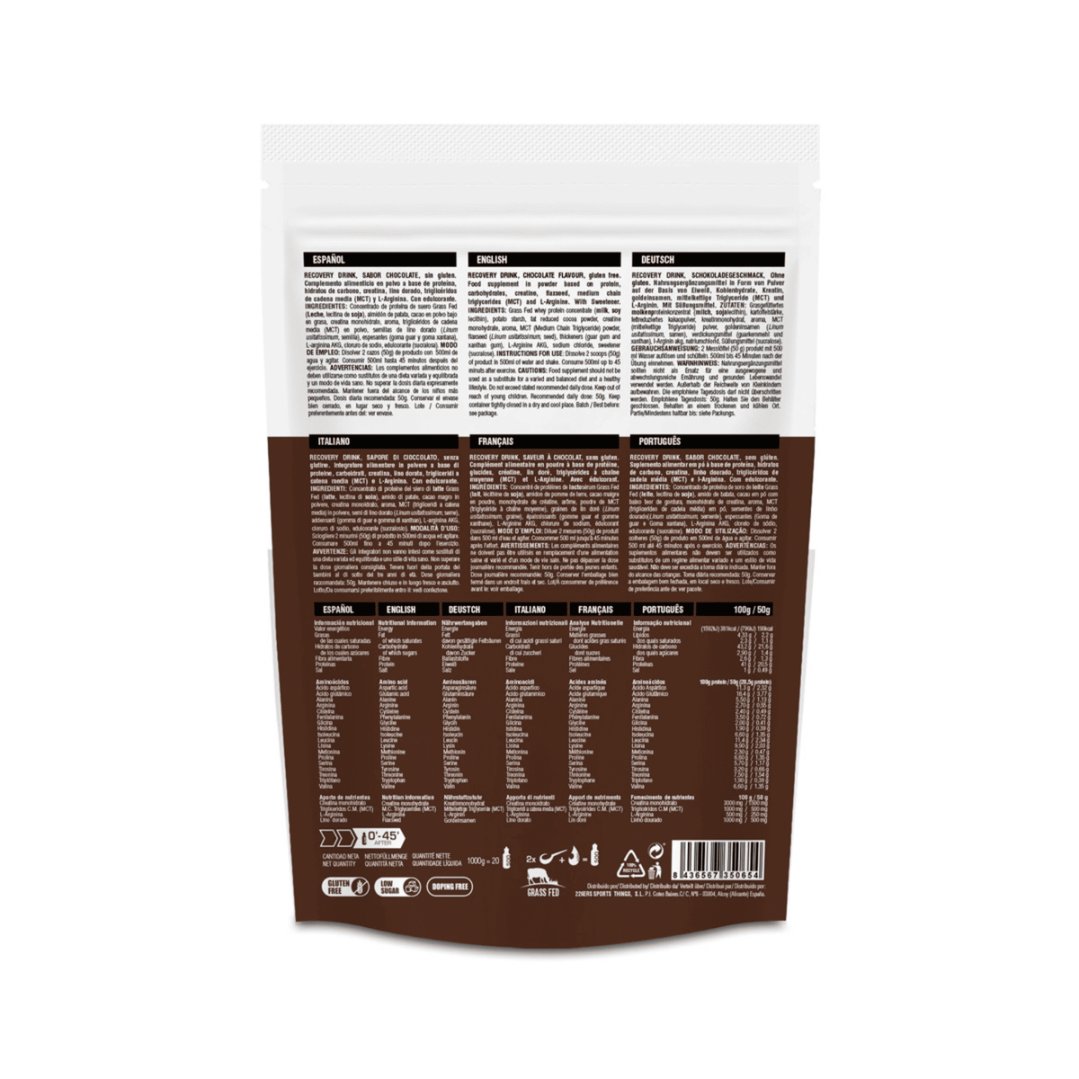 BEBIDA Recuperadora Recovery Drink 1kg de 226ers