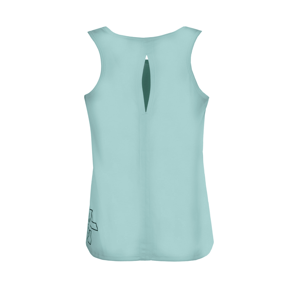 CAMISETA de TIRANTES Mujer Oriole Tank de ROCK EXPERIENCE - Kms+ Kilómetros Positivos