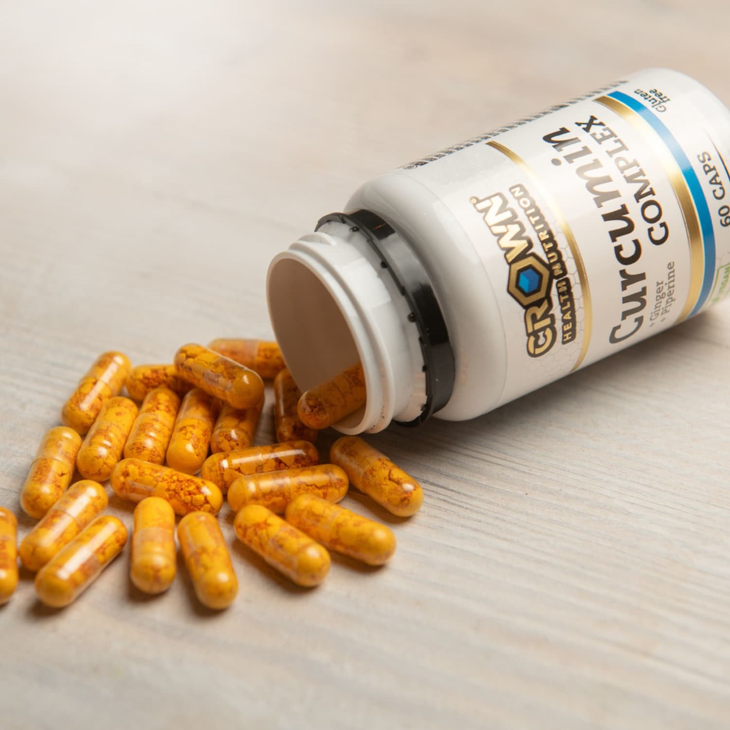 CÚRCUMA Curcumin Complex (60 caps) de CROWN