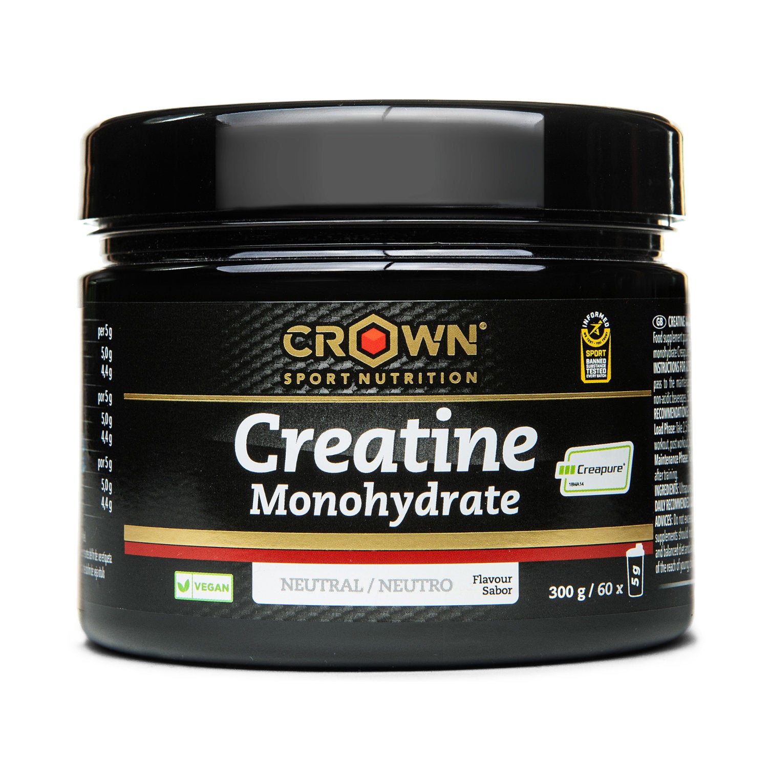 CREATINA Monohidrato Creapure de CROWN