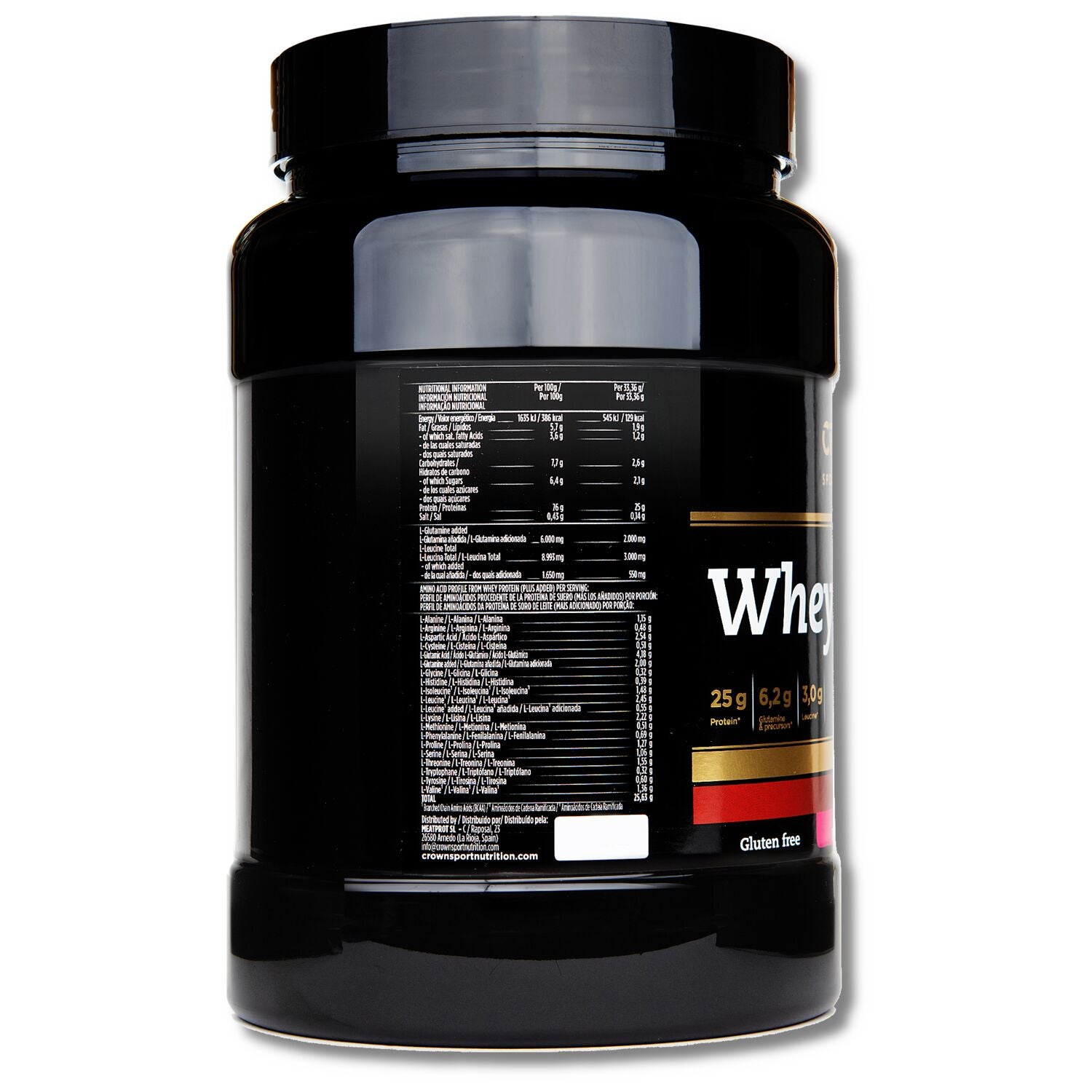 PROTEÍNA de suero de leche – WHEY PROTEIN+ de CROWN