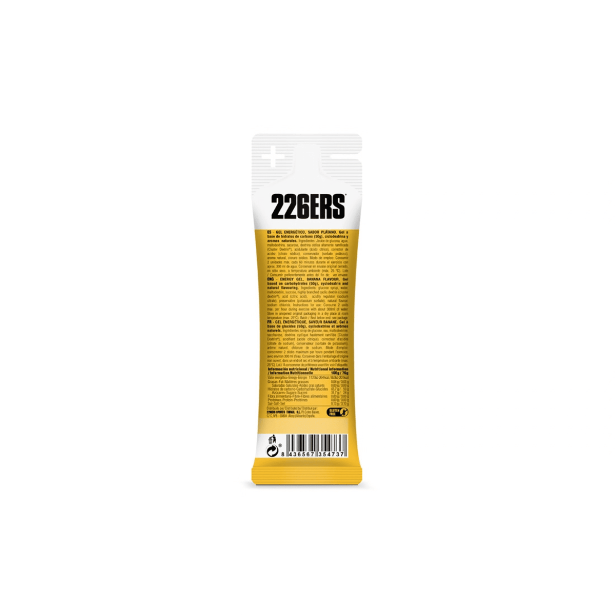 GEL Energético High Energy Gel 76g de 226ers