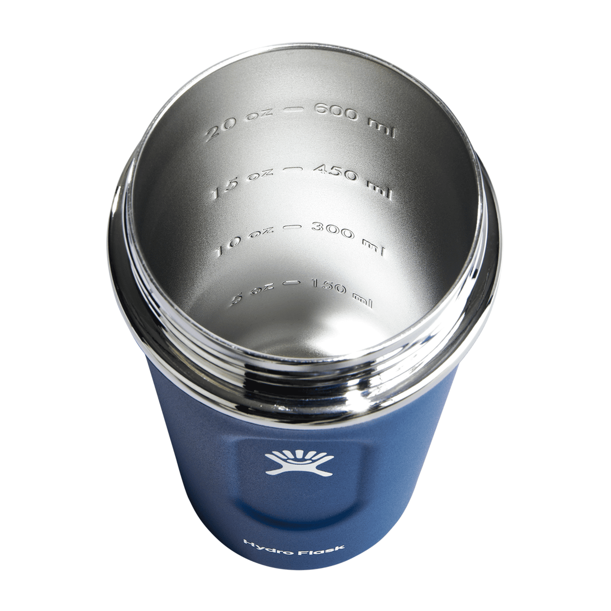 MEZCLADORA (710 ml) Insulated Shaker Bottle de HYDRO FLASK - Kms+ Kilómetros Positivos