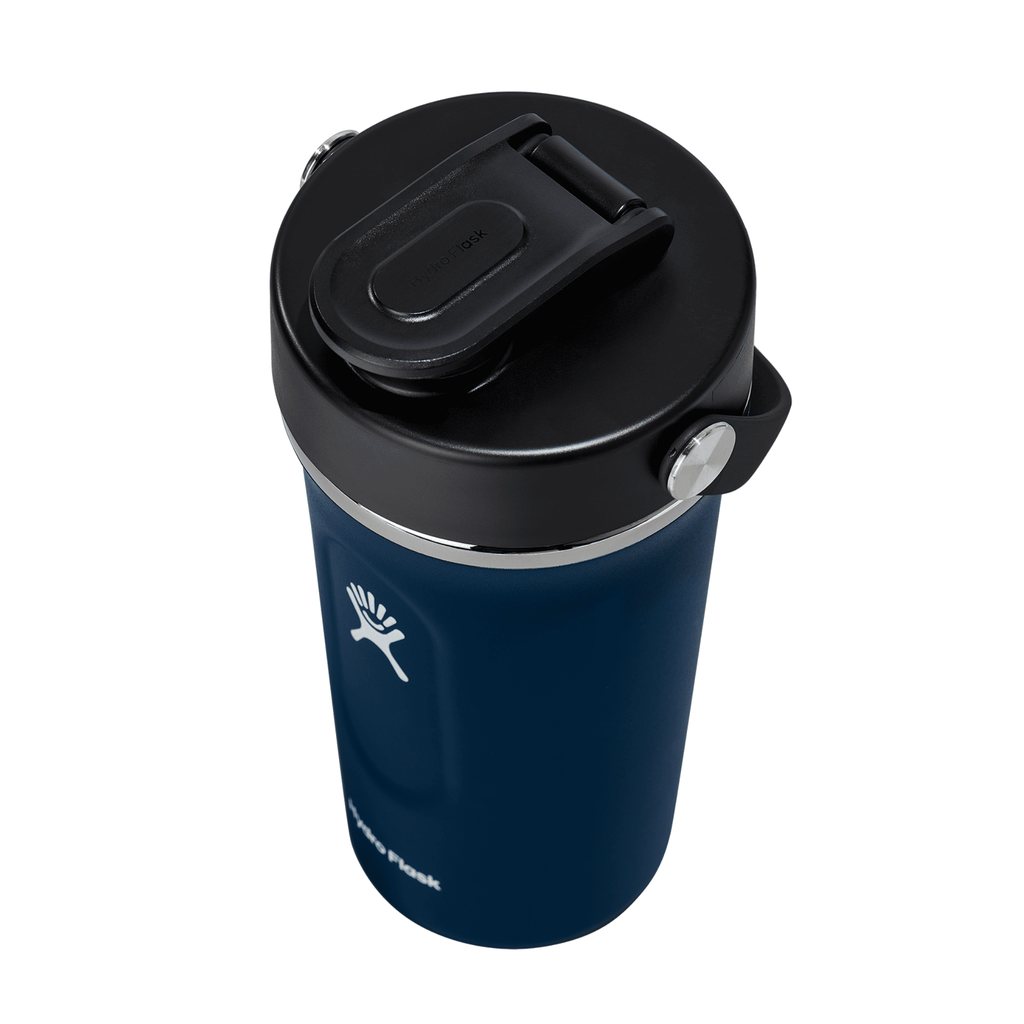 MEZCLADORA (710 ml) Insulated Shaker Bottle de HYDRO FLASK - Kms+ Kilómetros Positivos