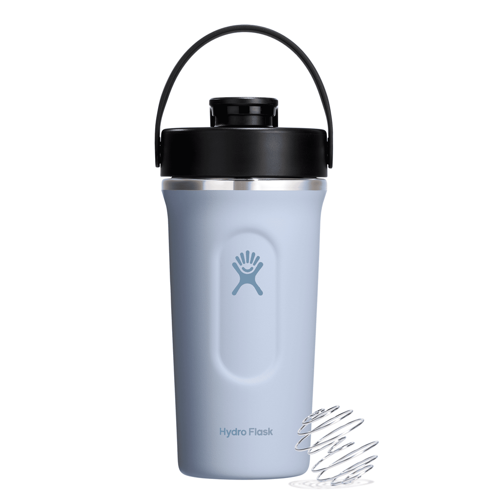 MEZCLADORA (710 ml) Insulated Shaker Bottle de HYDRO FLASK - Kms+ Kilómetros Positivos