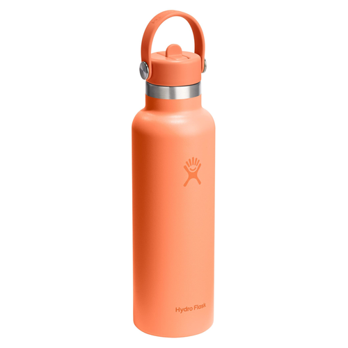 BOTELLA (621 ml) Standard Flex Straw Cap de HYDRO FLASK Kilómetros Positivos
