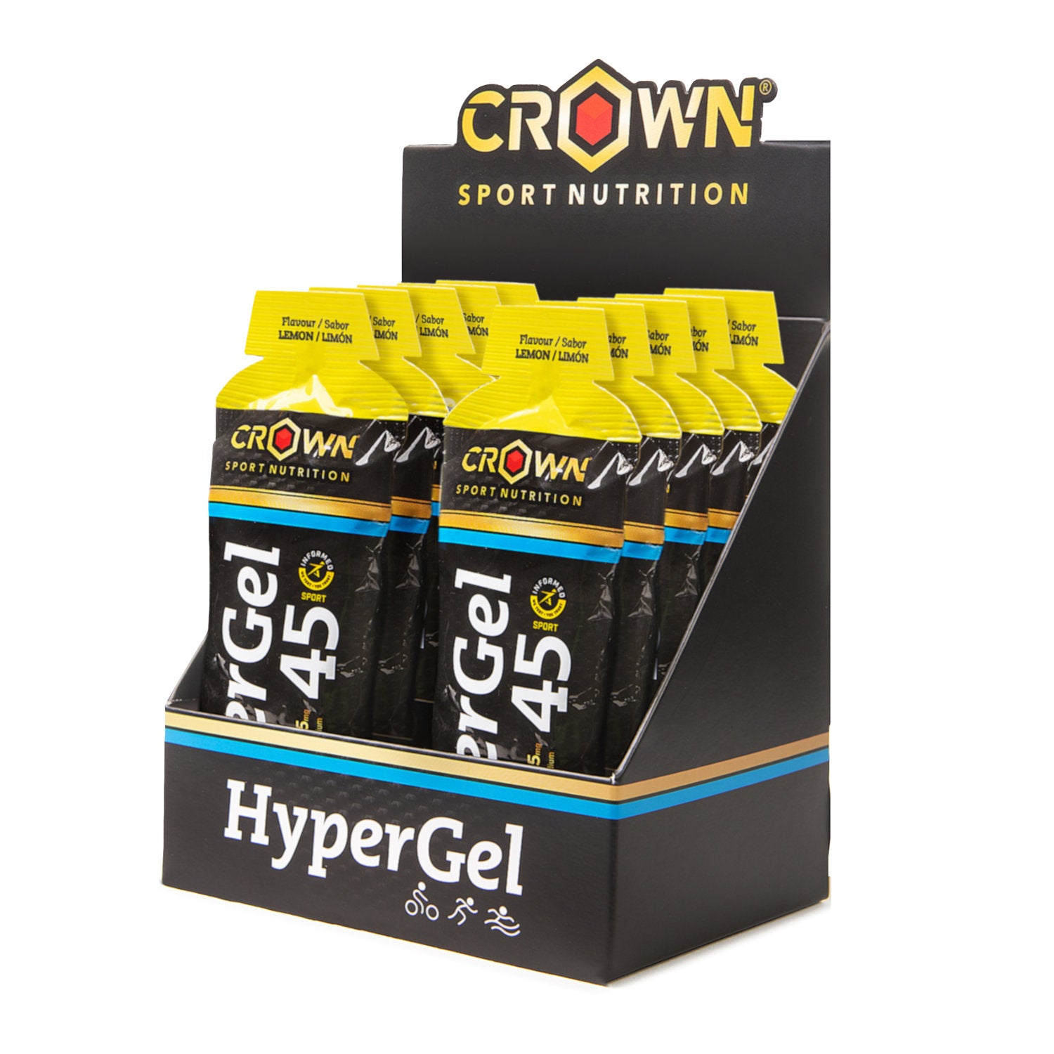GEL Energético Hypergel 45 75g de CROWN
