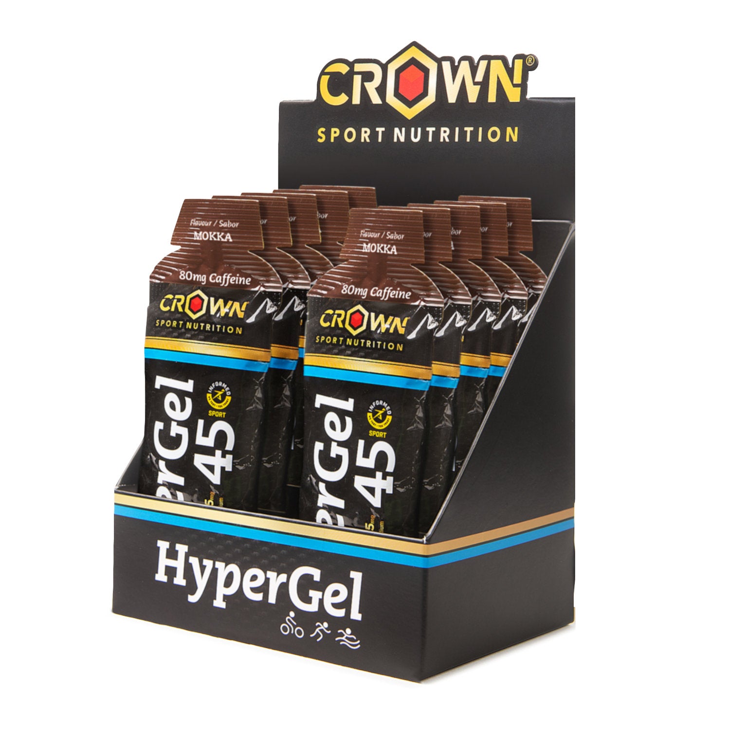 GEL Energético Hypergel 45 75g de CROWN