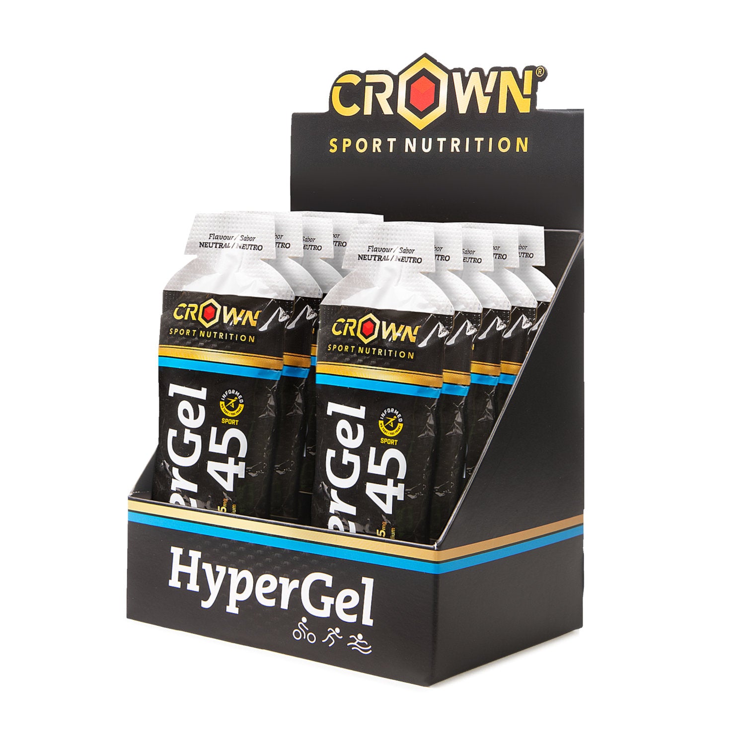 GEL Energético Hypergel 45 75g de CROWN