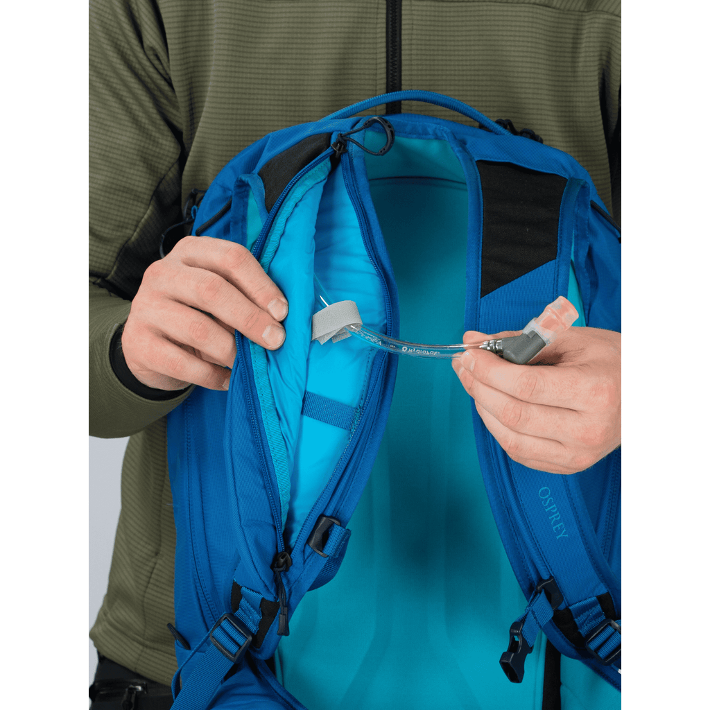 MOCHILA Kamber 20 Alpine Blue de OSPREY - Kms+ Kilómetros Positivos