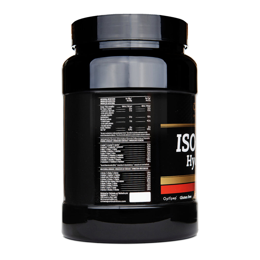 PROTEÍNA aislada Iso Whey Hydrolyzed de CROWN