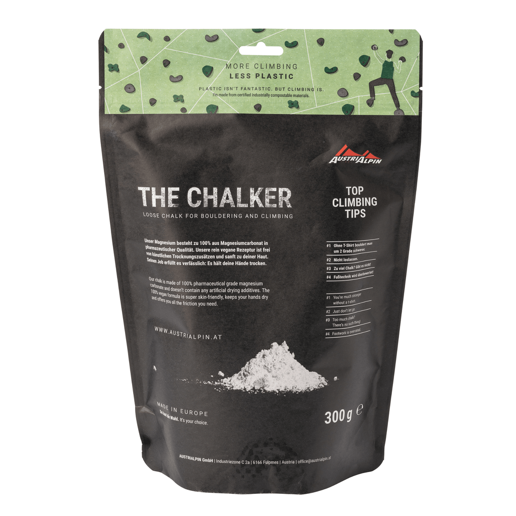 MAGNESIO para ESCALADA Chalker Loose Chalk de AUSTRIAN ALPIN - Kilómetros Positivos