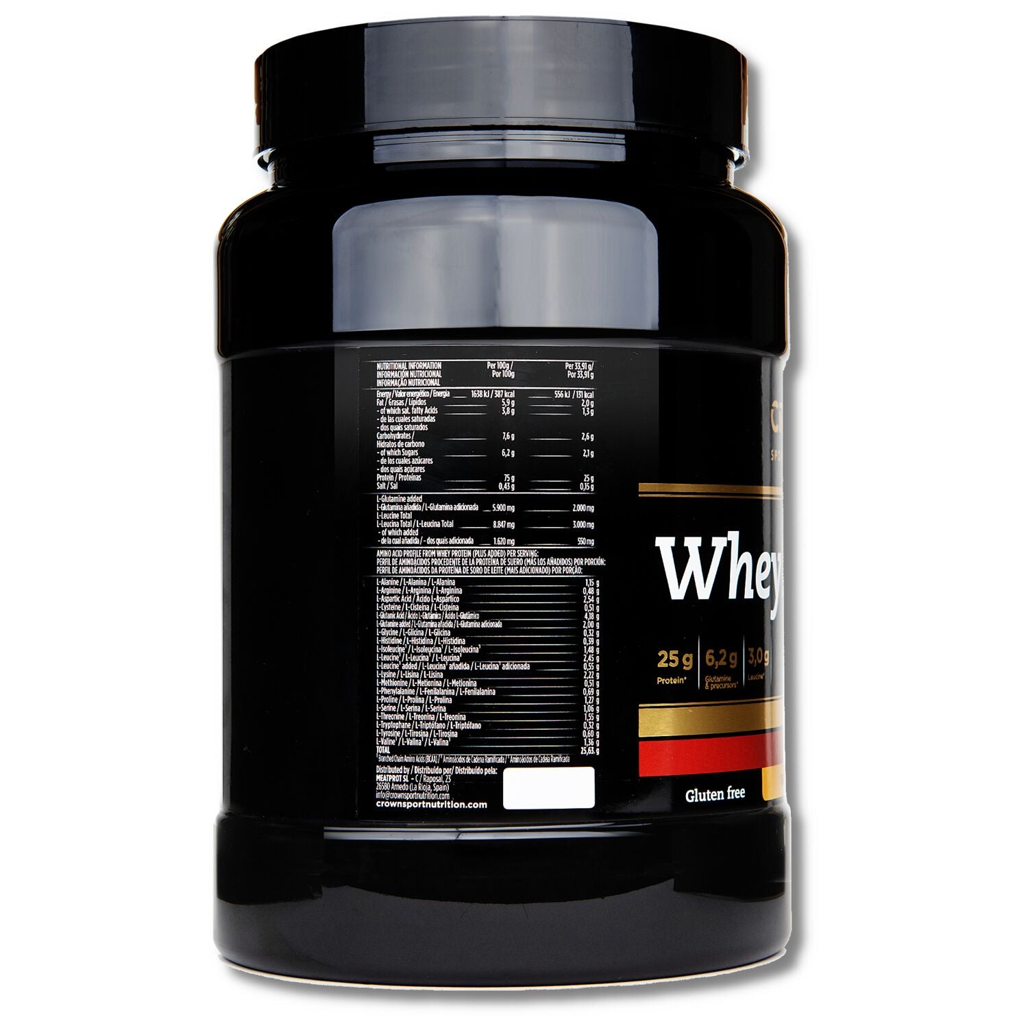 PROTEÍNA de suero de leche – WHEY PROTEIN+ de CROWN